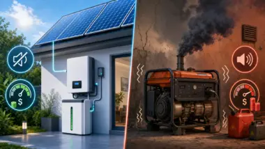 solar vs diesel generator