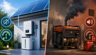 solar vs diesel generator