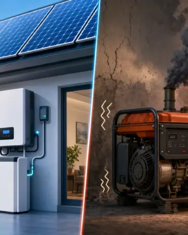 solar vs diesel generator