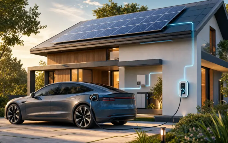 EV charging from solar